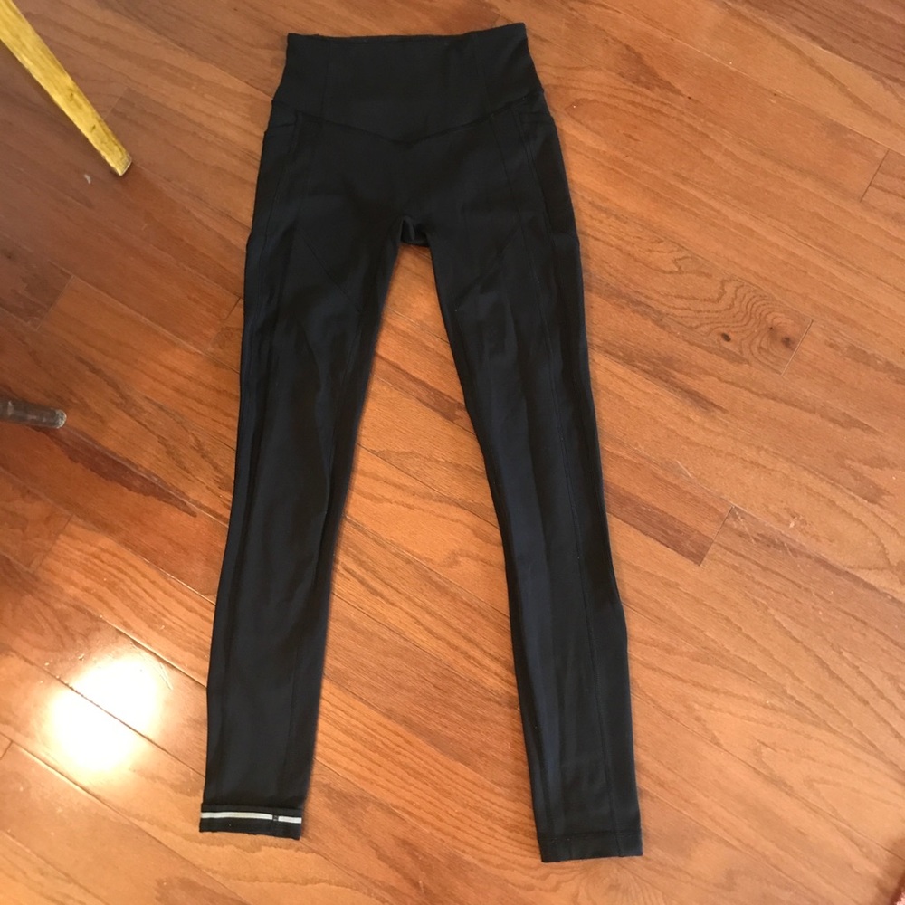 Lululemon Tights with Reflective Fold